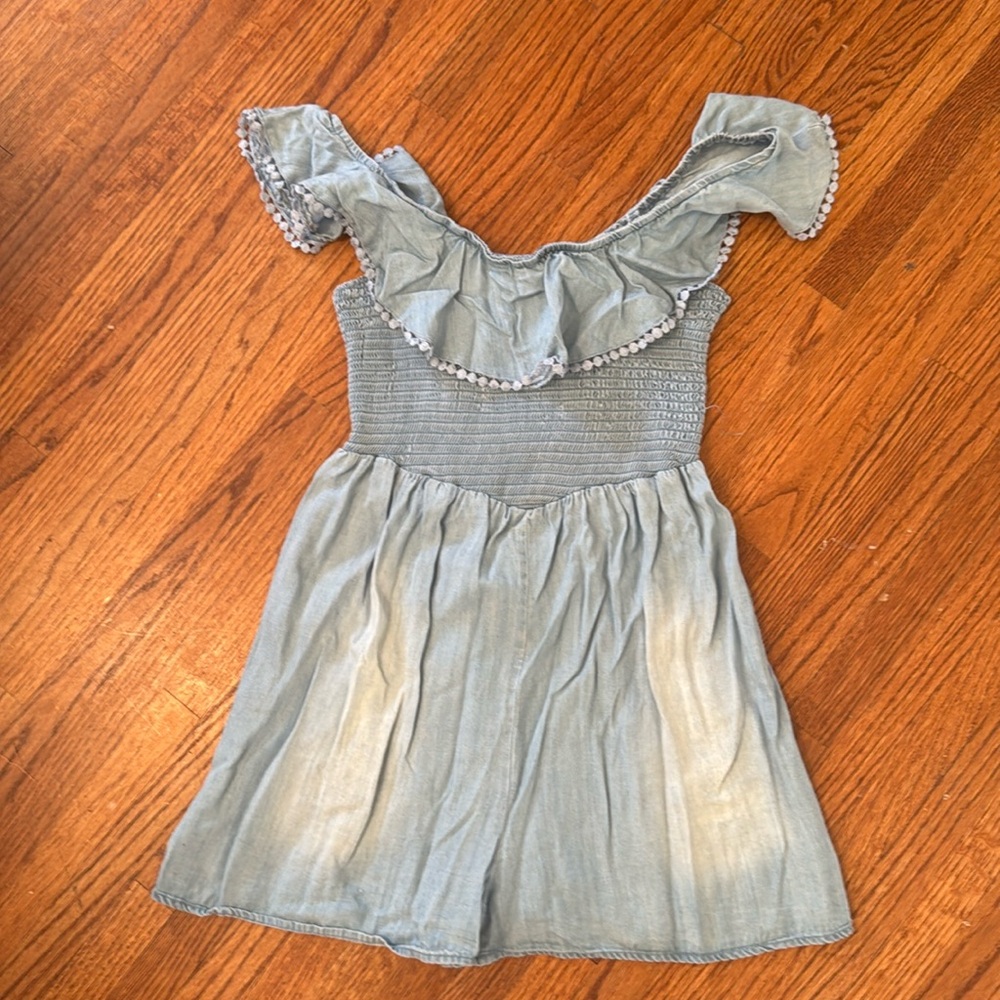 Altar’d State romper, blue, small